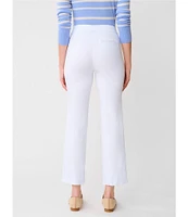 J.McLaughlin Anisa Knit Flat Front Straight Leg Crop Pants