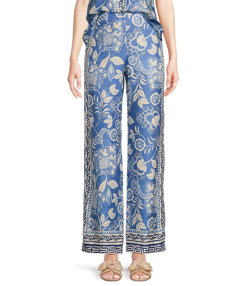 J.McLaughlin Carter Floral Trace Straight Coordinating Pants