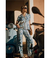 J.McLaughlin Carter Floral Trace Straight Coordinating Pants