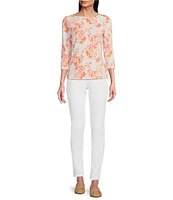 J.McLaughlin Lexi 4-Way Stretch Denim Slim Leg Jeans