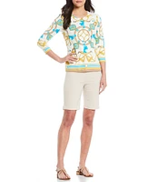 J.McLaughlin Masie Bermuda Pocketed Pull-On Shorts