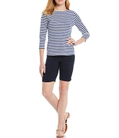 J.McLaughlin Masie Bermuda Pocketed Pull-On Shorts