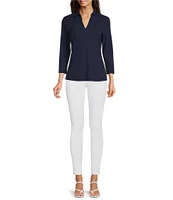 J.McLaughlin Masie Slim tapered Leg Elastic Waist Pull-On Pants