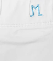 J.McLaughlin Palm Spring Solid White Knit Pocketed Skort