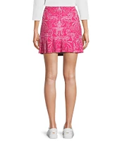 J.McLaughlin Roe Printed Catalina Cloth Pull On Skort