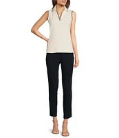 J.McLaughlin Romily Cloth Knit Elastic Waistband Golf Pant