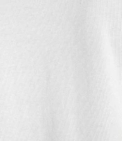 J.McLaughlin Terrine Cotton Blend Stretch V-Neck Short Sleeve Tee Shirt