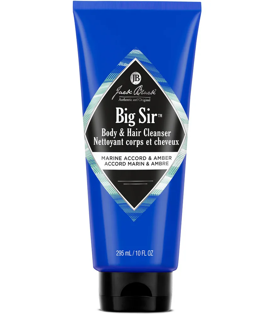 Jack Black Big Sir™ Body & Hair Cleanser with Marine Accord & Amber