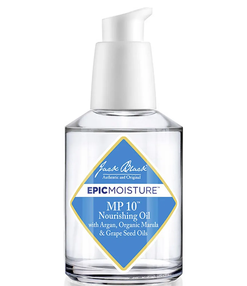 Jack Black Epic MP 10® Nourishing Oil with Argan, Organic Marula & Grape Seed Oils