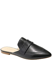 Jack Rogers Beacon Leather Stitch Mules