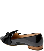 Jack Rogers Brookline Bow Patent Leather Loafers