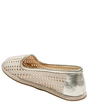 Jack Rogers Conwell Nubuck Perforated Slip-On Flats