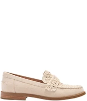 Jack Rogers Dale Suede Crochet Loafers