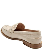 Jack Rogers Dale Suede Crochet Loafers