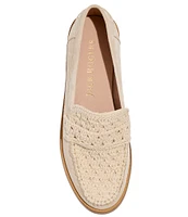 Jack Rogers Dale Suede Crochet Loafers