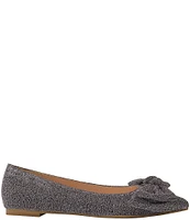 Jack Rogers Debra Sparkle Ballet Bow Flats