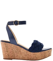 Jack Rogers Dumont Woven Rope Platform Wedge Sandals