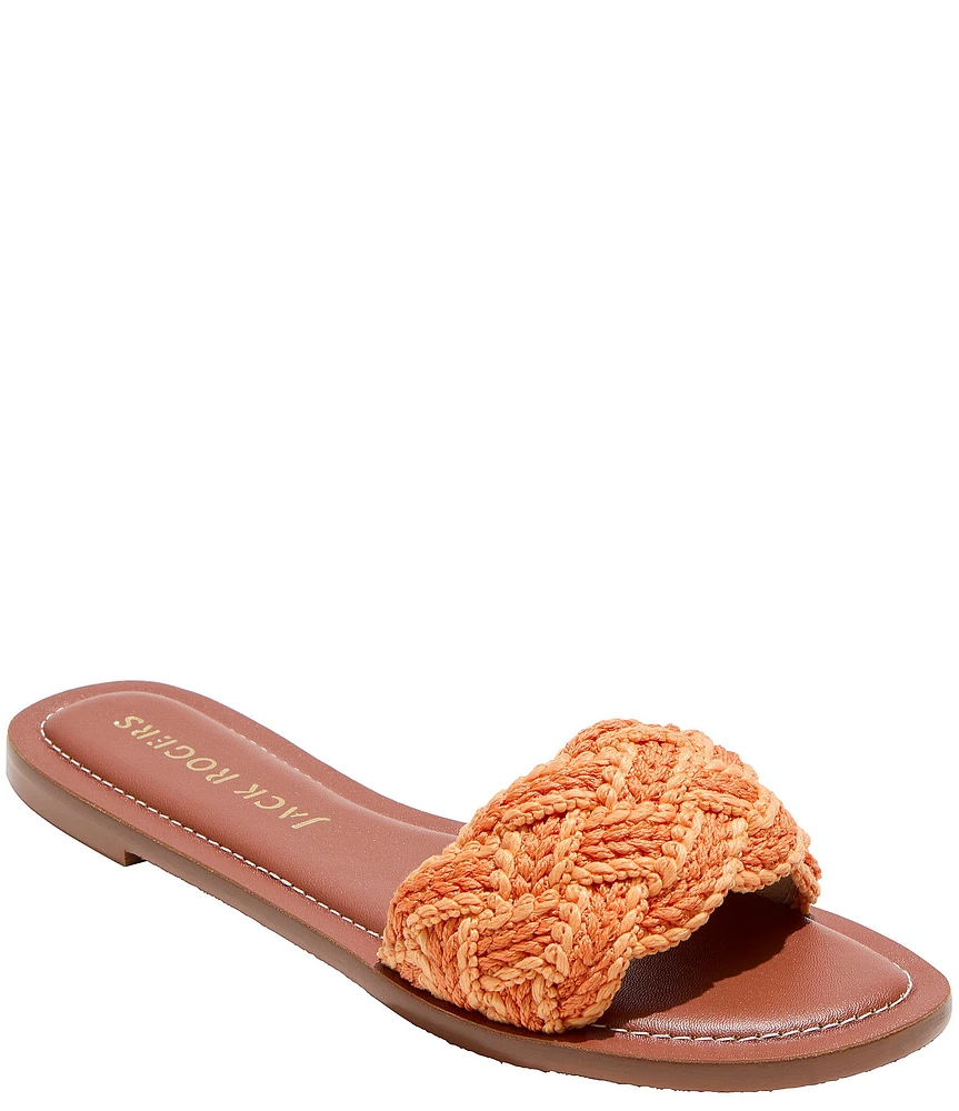 Jack Rogers Dumont Woven Rope Slide Sandals