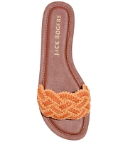 Jack Rogers Dumont Woven Rope Slide Sandals