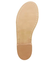 Jack Rogers Embroidered #double;I Do#double; Leather Thong Sandals