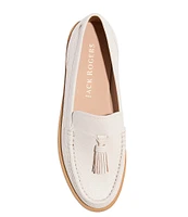 Jack Rogers Hunley Leather Tassel Loafers