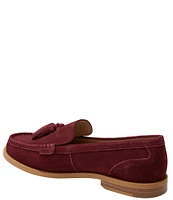 Jack Rogers Hunley Suede Tassel Loafers