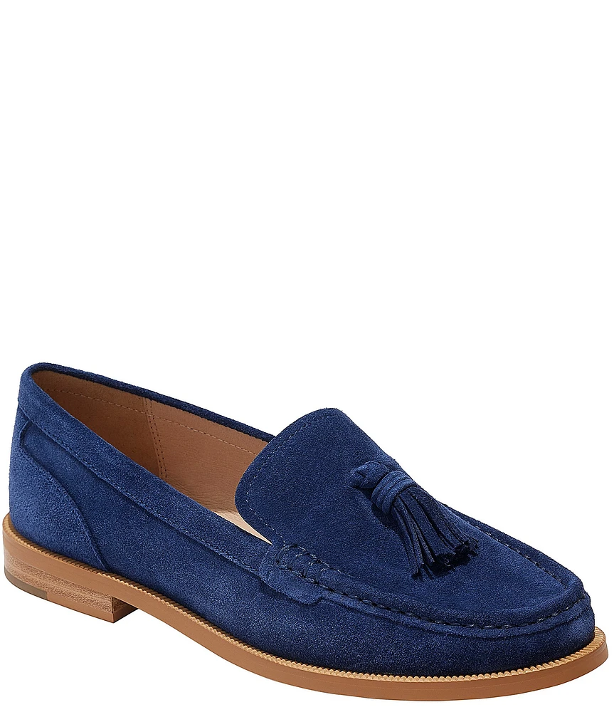 Jack Rogers Hunley Suede Tassel Loafers