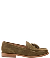 Jack Rogers Hunley Suede Tassel Loafers