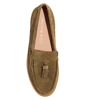 Jack Rogers Hunley Suede Tassel Loafers