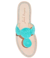 Jack Rogers Jacks Crochet Thong Sandals