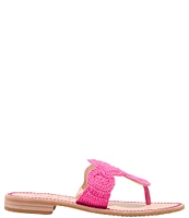 Jack Rogers Jacks Crochet Thong Sandals