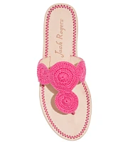 Jack Rogers Jacks Crochet Thong Sandals