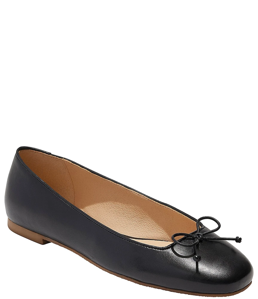 Jack Rogers Kenlyn Ballet Leather Bow Flats