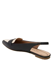 Jack Rogers Pennie Sling Back Ballet Leather Flats