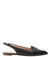 Jack Rogers Pennie Sling Back Ballet Leather Flats