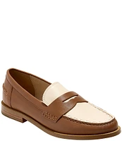 Jack Rogers Tipson Leather Penny Loafers