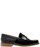 Jack Rogers Tipson Patent Leather Penny Loafers