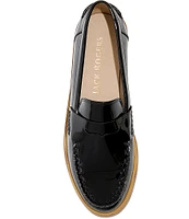 Jack Rogers Tipson Patent Leather Penny Loafers