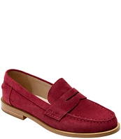 Jack Rogers Tipson Suede Penny Loafers