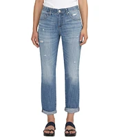 Jag Jeans Carter Girlfriend Mid Rise Relaxed Slim Fit Jeans