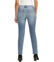 Jag Jeans Cassie Mid-Rise Slim Straight Leg Jeans