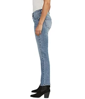 Jag Jeans Cassie Mid-Rise Slim Straight Leg Jeans