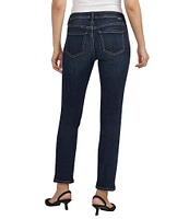 Jag Jeans Cassie Mid-Rise Slim Straight Leg Jeans