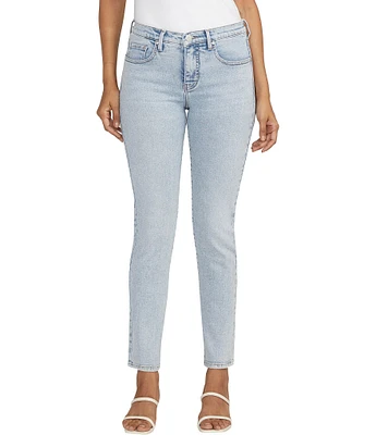 Jag Jeans Cassie Mid Rise Straight Slim Leg Jean