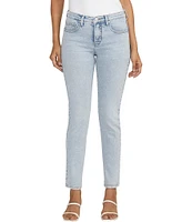 Jag Jeans Cassie Mid Rise Straight Slim Leg Jean