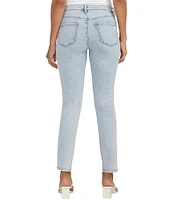 Jag Jeans Cassie Mid Rise Straight Slim Leg Jean