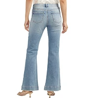 Jag Jeans Kait Stretch Mid Rise Flare Leg Jeans