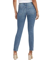 Jag Jeans Stretch Mid Rise Straight Leg Jeans