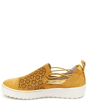 Jambu Erin Suede Perforated Slip-On Sneakers