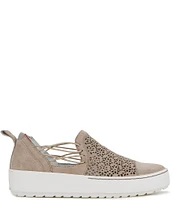 Jambu Erin Suede Perforated Slip-On Sneakers